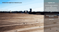 Desktop Screenshot of myglobe.com
